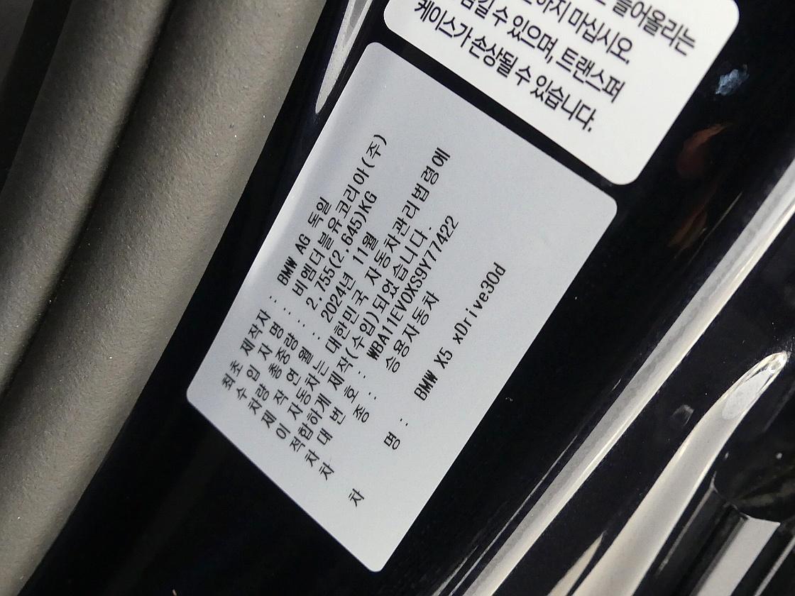 BMW X5 4세대 xDrive 30d M 스포츠